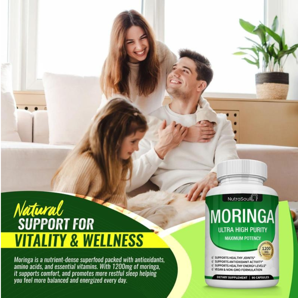 Premium Moringa Oleifera Capsules